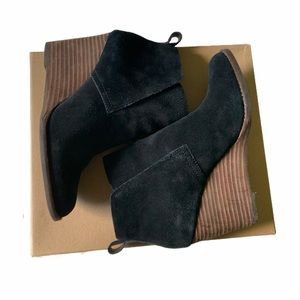 Lucky Brand Suede LK-Yoniana Healed Booties